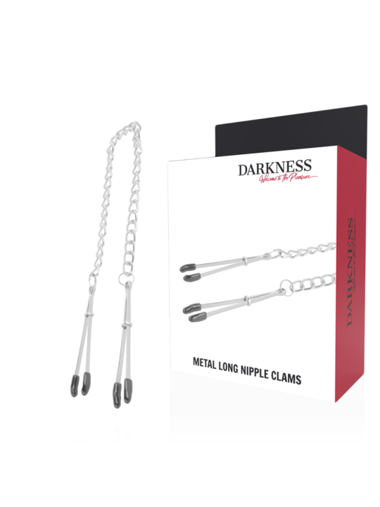 Darkness - Pinzas Ajustables para Pezones Metal