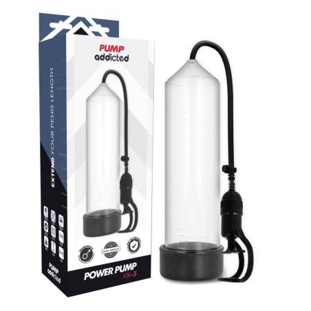 Pump Addicted - Bomba Erección Rx5 Transparente