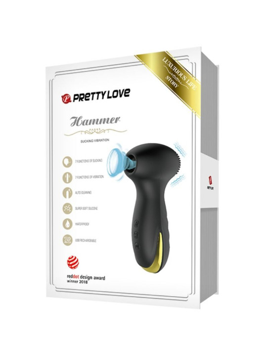 Pretty Love - Smart Hammer Vibración y Succionador