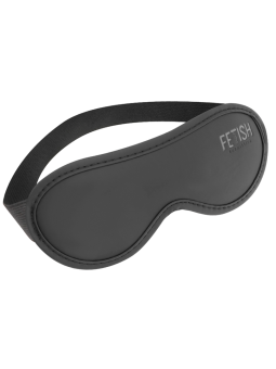 Fetish Submissive - Antifaz Cuero Vegano II con Forro de Neopreno