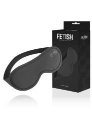 Fetish Submissive - Antifaz Cuero Vegano II con Forro de Neopreno