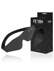 Fetish Submissive - Antifaz Cuero Vegano con Forro de Neopreno