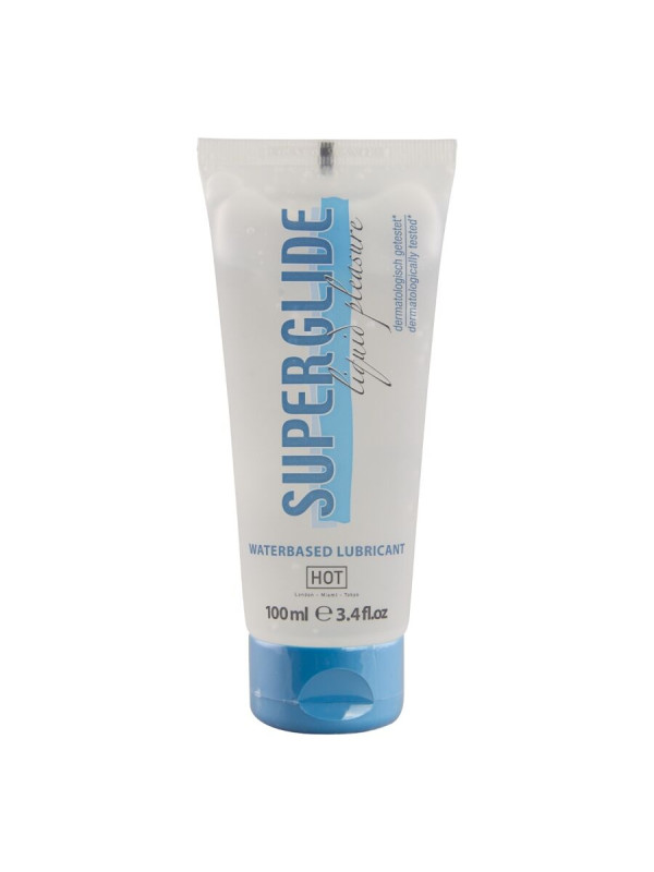 HOT - Superglide Liquid Pleasure Lubricante Base Agua 100 ml