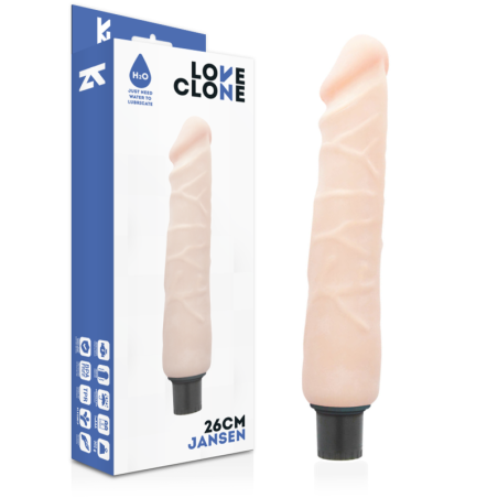 Loveclone - Jansen Vibrador Realístico Self Lubrication 26 cm Ø 4.2 cm