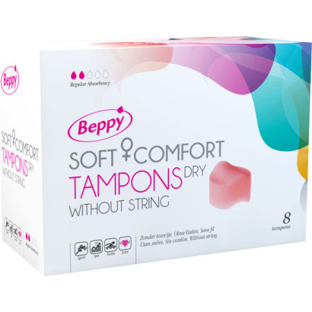 Beppy -Tampones Clásicos 8 uds