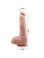 Baile - Dildo Realístico Jason Natural 24 cm