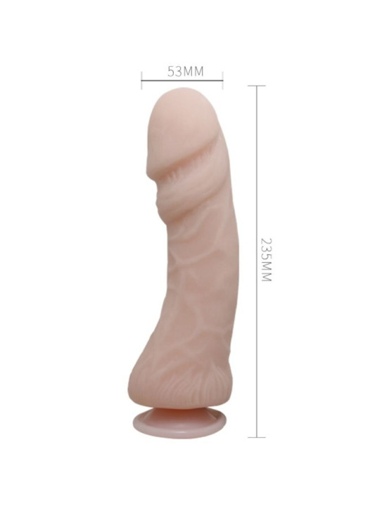 Baile - The Big Penis Dildo con Vibración Natural 23.5 cm