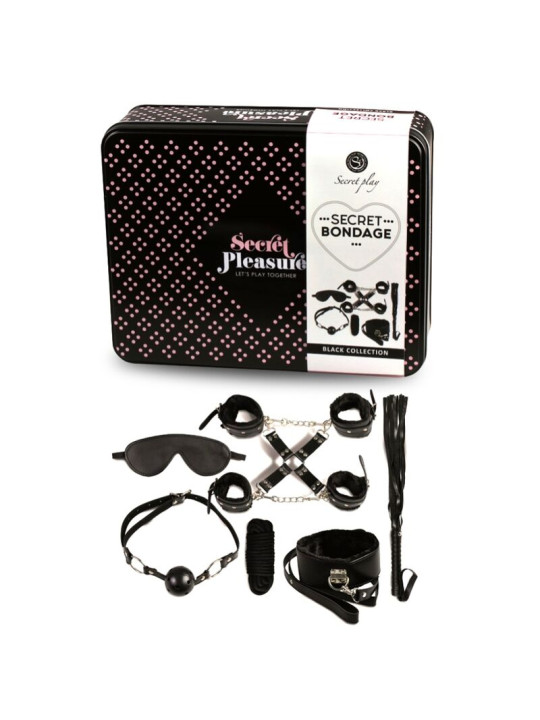 Secretplay - BDSM Set 8 pcs Negro