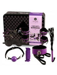 Secretplay - BDSM Set 8 pcs Lila / Negro
