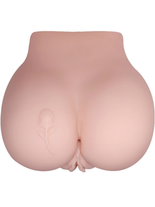 Crazy Bull - Vagina y Ano con Tatuaje Realísticos con Vibración