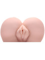 Crazy Bull - Vagina y Ano con Tatuaje Realísticos con Vibración