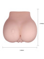 Crazy Bull - Vagina y Ano con Tatuaje Realísticos con Vibración