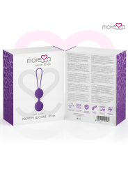 Moressa - Osian Three Entrenamiento Suelo Pelvico 85 gr Premium Silicona Lila