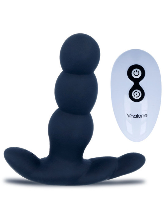 Nalone - Pearl Vibrador Anal Control Remoto Negro