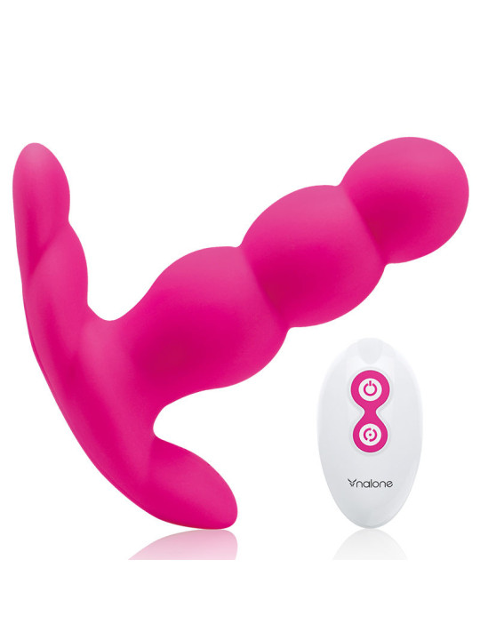 Nalone - Pearl Vibrador Anal Control Remoto Negro
