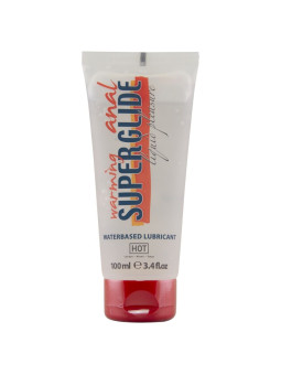 HOT - Anal Superglide Warming Liquid Pleasure Lubricante Anal Base Agua Efecto Calor 100 ml