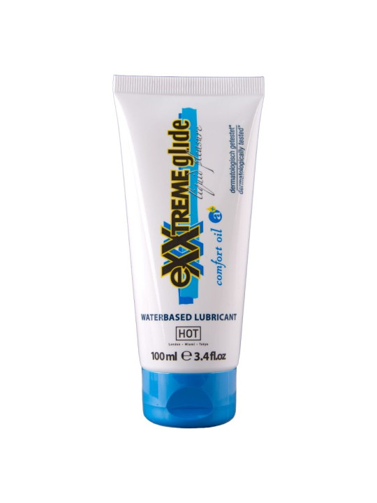 HOT - Exxtreme Glide Lubricante Base Agua + Aceite Confort A+ 100 ml
