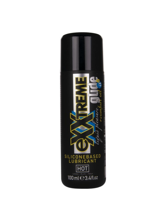 HOT - Exxtreme Glide Lubricante Base Silicona + Aceite Confort A+ 100 ml