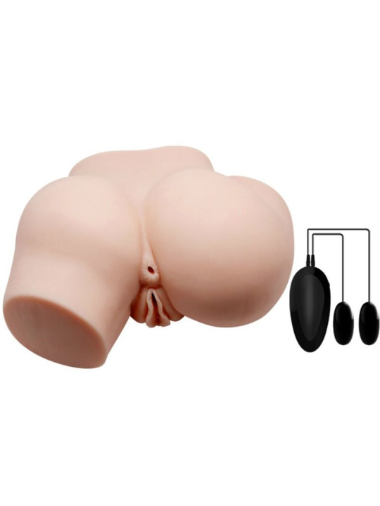 Crazy Bull - Trasero con Vagina y Ano Realísticos y Vibración