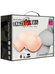 Crazy Bull - Trasero con Vagina y Ano Realísticos y Vibración