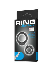 Baile - Kit 2 Anillos Silicona Ring Manhood