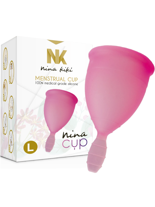 Nina Kikí - Copa Menstrual Rosa - Talla L