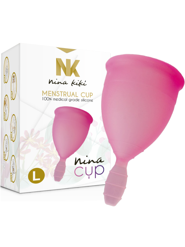Nina Kikí - Copa Menstrual Rosa - Talla L