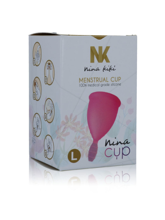 Nina Kikí - Copa Menstrual Rosa - Talla L