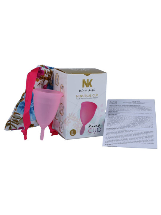 Nina Kikí - Copa Menstrual Rosa - Talla L