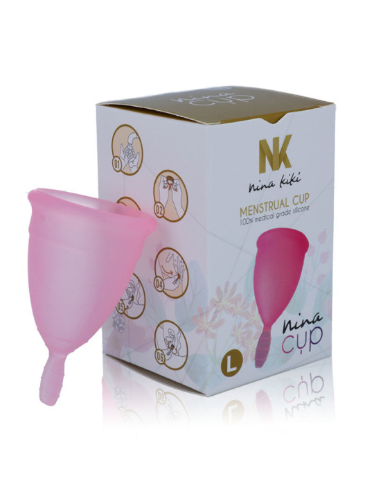 Nina Kikí - Copa Menstrual Rosa - Talla L