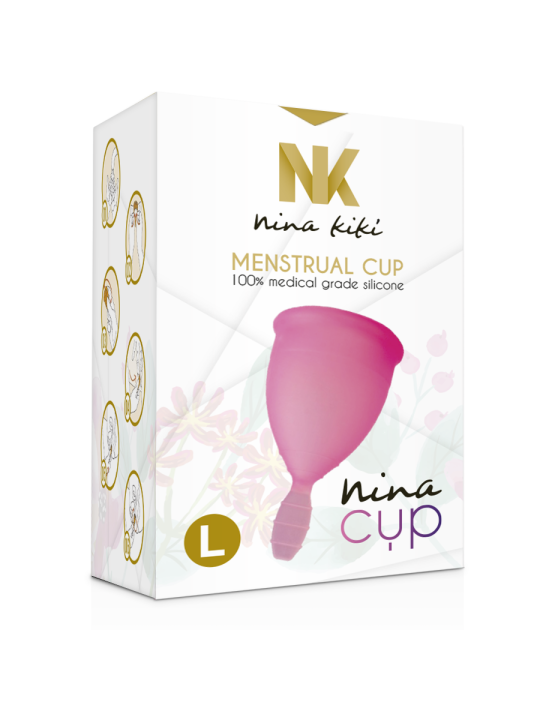 Nina Kikí - Copa Menstrual Rosa - Talla L