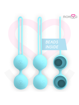 Moressa - Osian Two Entrenamiento Suelo Pelvico 101 gr Premium Silicona Turquesa