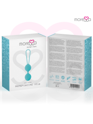 Moressa - Osian Two Entrenamiento Suelo Pelvico 101 gr Premium Silicona Turquesa