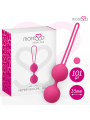 Moressa - Osian Two Entrenamiento Suelo Pelvico 101 gr Premium Silicona Rosa
