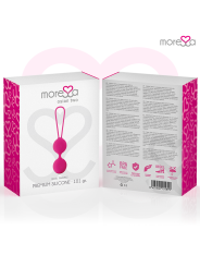 Moressa - Osian Two Entrenamiento Suelo Pelvico 101 gr Premium Silicona Rosa