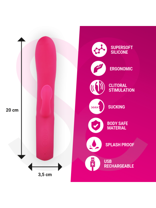 Moressa - Dustin Succionador Clitorial y Potente Vibración Premium Silicone Recargable