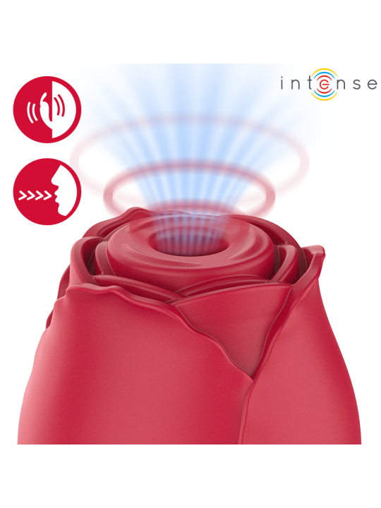 Intense - Camellia Rosa Succionador de Clítoris por Ondas Burdeos
