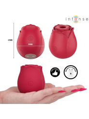 Intense - Camellia Rosa Succionador de Clítoris por Ondas Burdeos