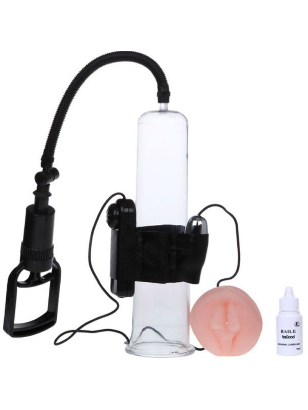 Baile - Bomba de Erección con Tirador de Dedo y Vibración