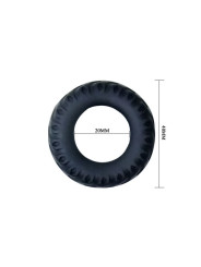 Baile - Titan Cockring Black Green 2 cm