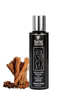 Eros-Art - Aceite Masaje Tántrico Natural y Afrodisíaco Canela 100 ml