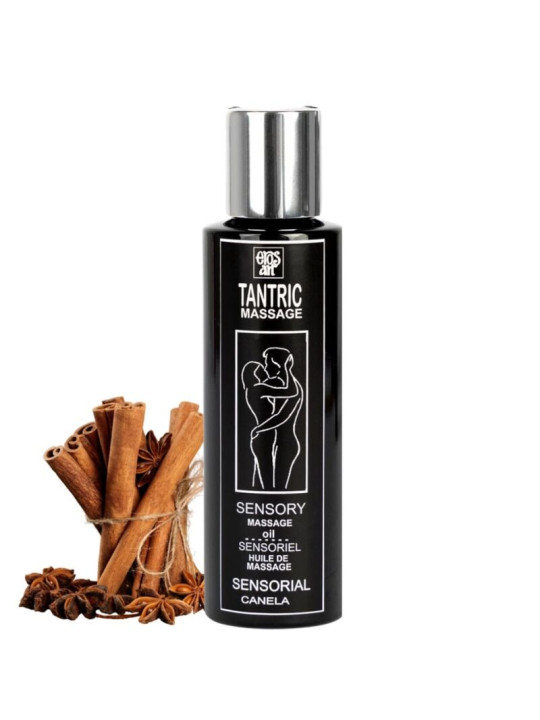 Eros-Art - Aceite Masaje Tántrico Natural y Afrodisíaco Canela 100 ml