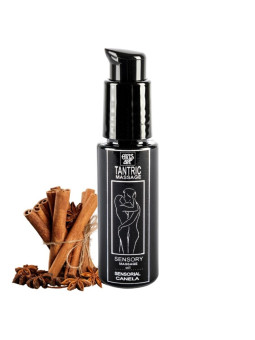 Eros-Art - Aceite Masaje Tántrico Natural y Afrodisíaco Canela 30 ml