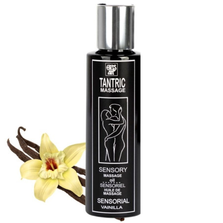 Eros-Art - Aceite Masaje Tántrico Natural y Afrodisíaco Vainilla 100 ml