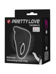 Pretty Love - Thimble Anillo Vibrador Negro