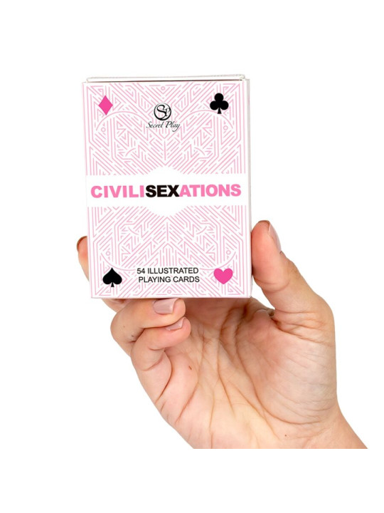 Secret Play - Juego de Cartas para Parejas "Civilisexations"