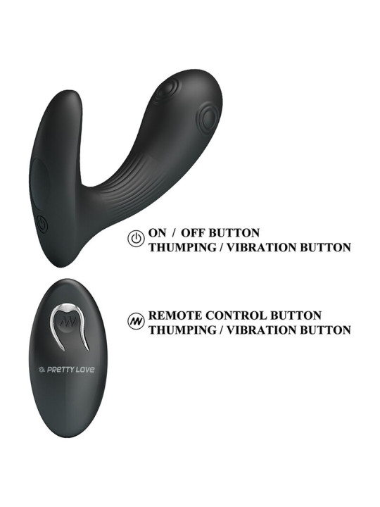 Pretty Love - Mirabelle Vibrador Prostático con Control Remoto