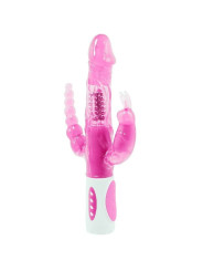 Baile - Pretty Bunny Triple Vibrador Rotador