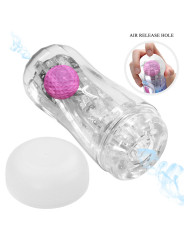 Pretty Love - Masturbador Cup 360º Texturizado Transparente