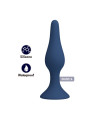 Mr Play - Plug Anal Slim Silicona Azul L